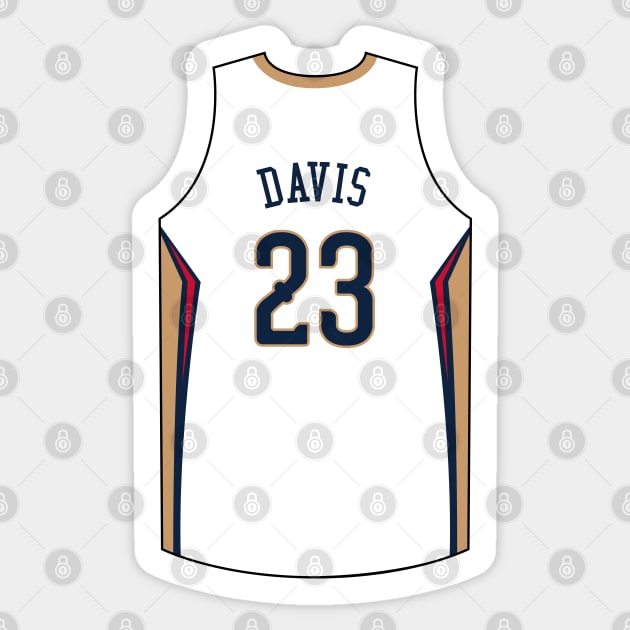 Anthony Davis New Orleans Jersey Qiangy Sticker by qiangdade